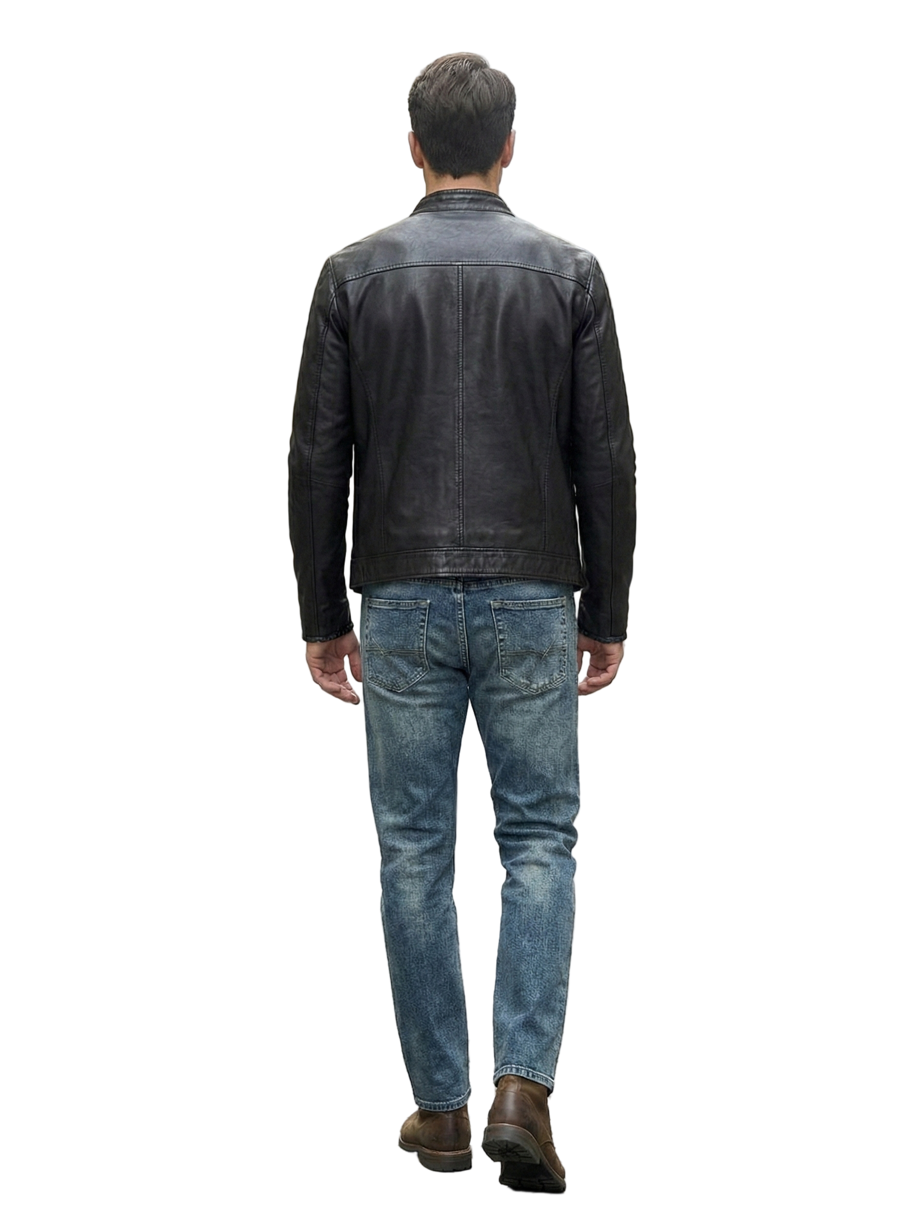 Hermes Classic Light-Wash Stretch Denim Jeans - image 9