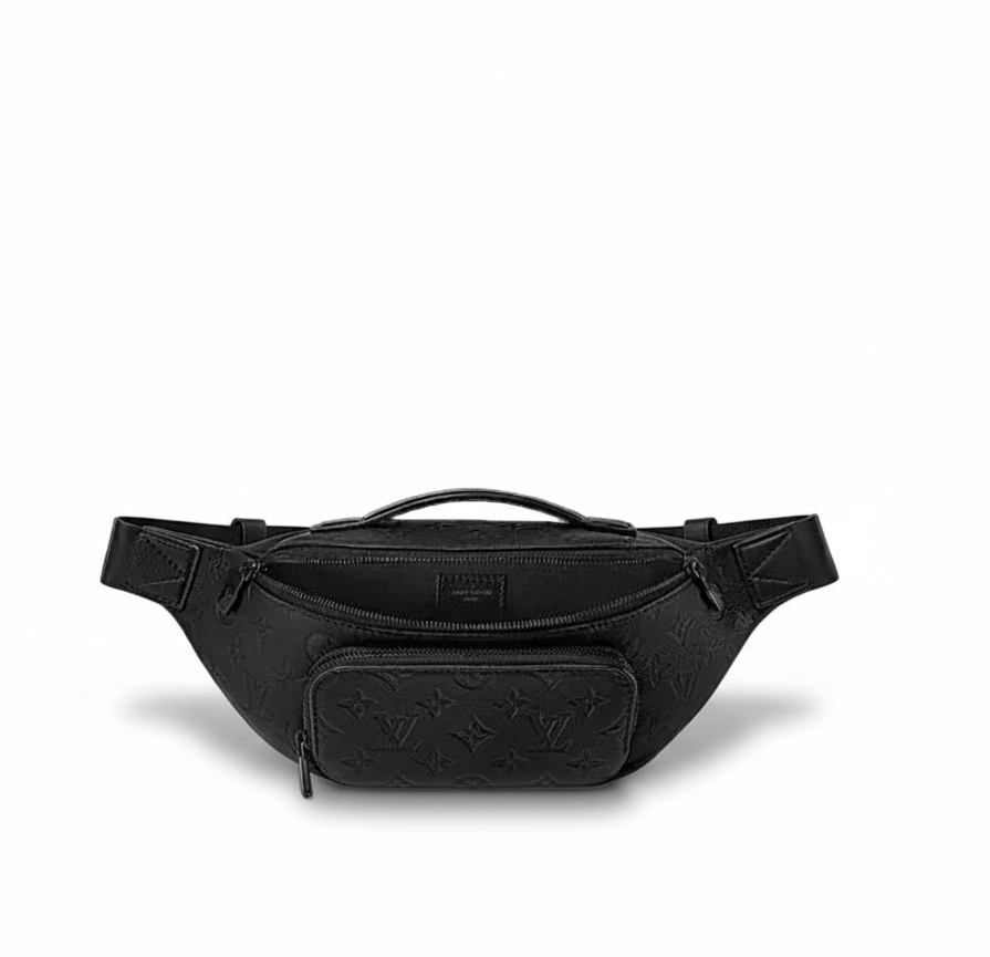 Louis Vuitton Monogram Empreinte Bumbag Black