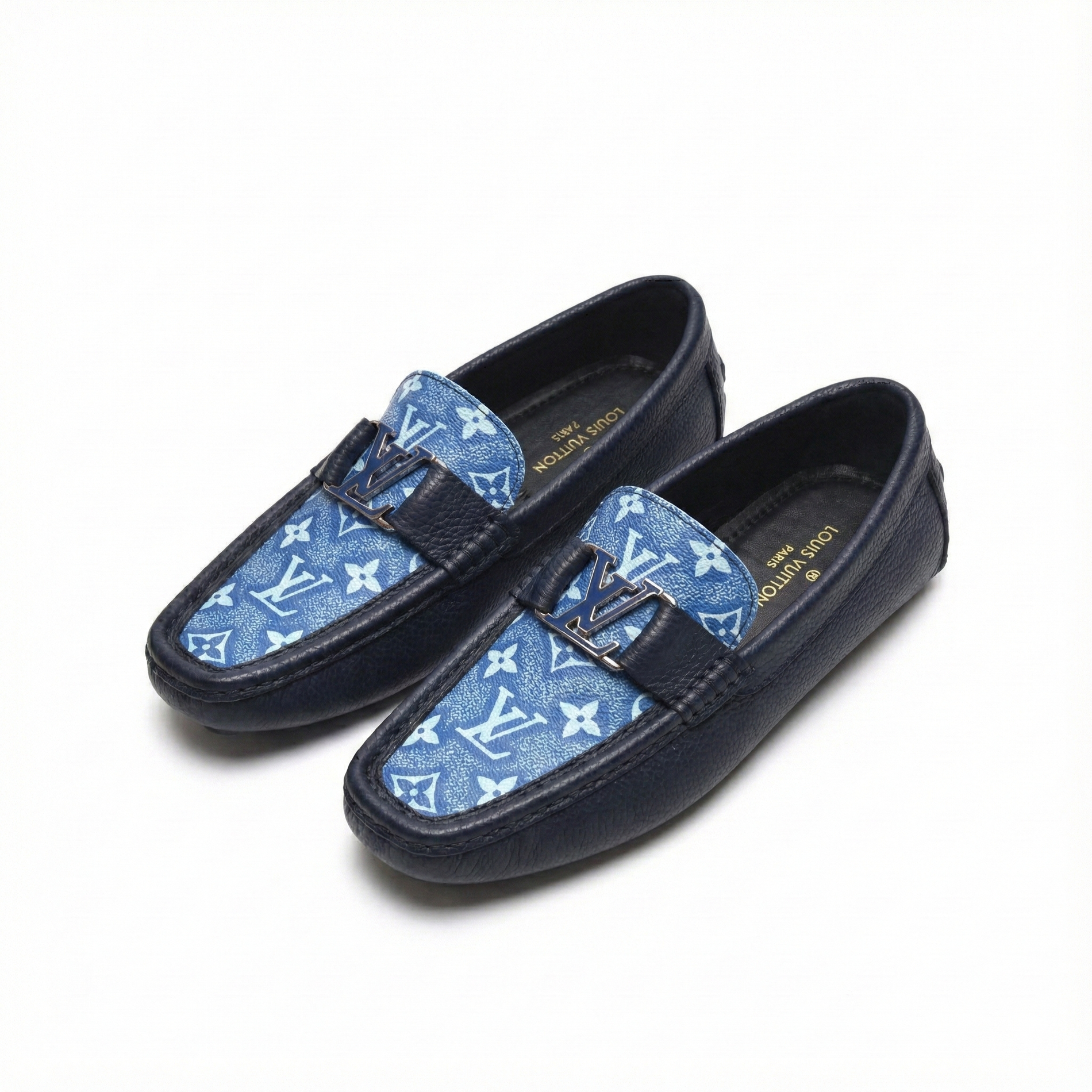 Louis Vuitton Monogram Denim Driving Moccasins - image 5