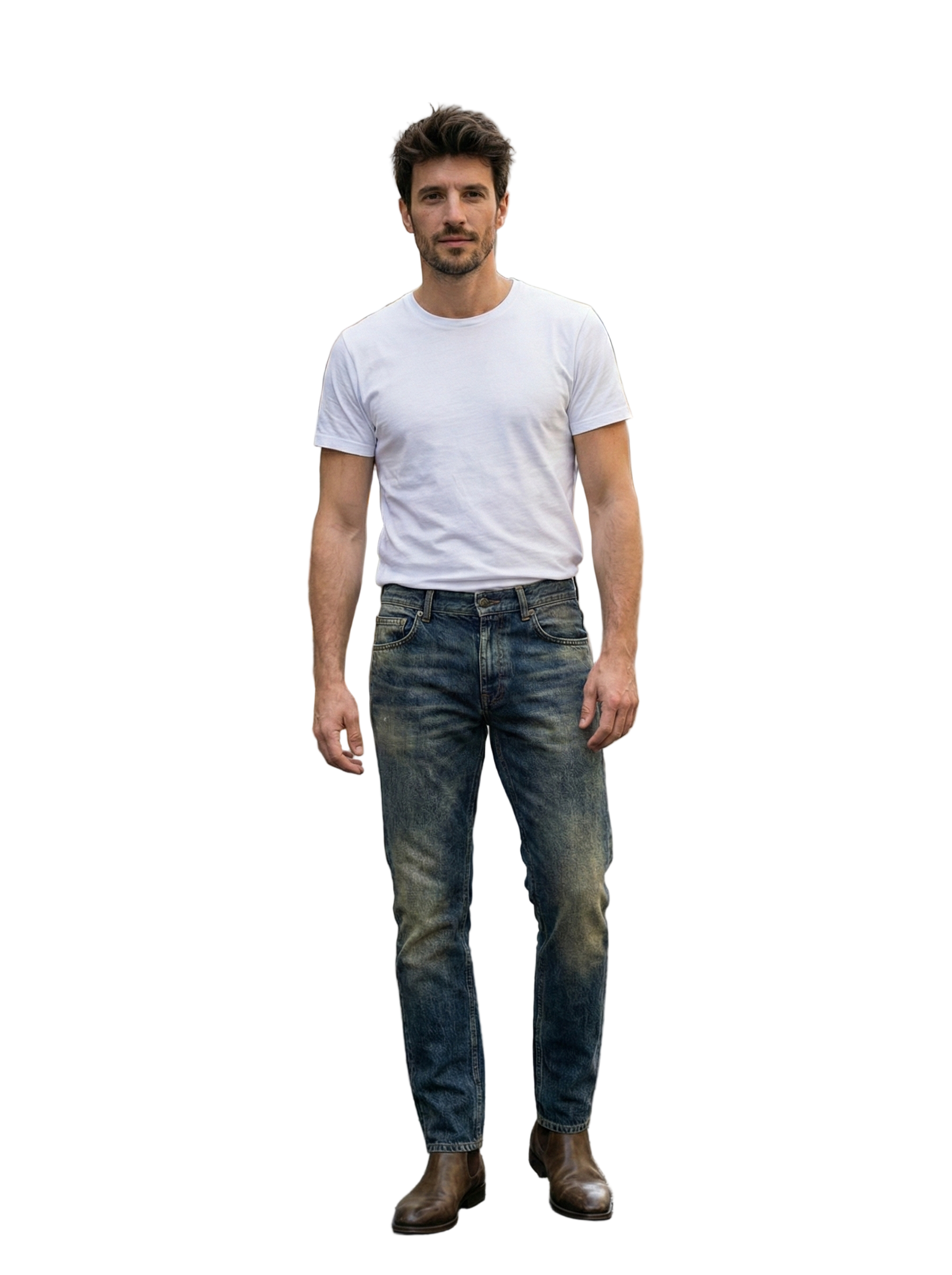 Givenchy Signature Embroidered Logo Distressed Denim Jeans - image 7