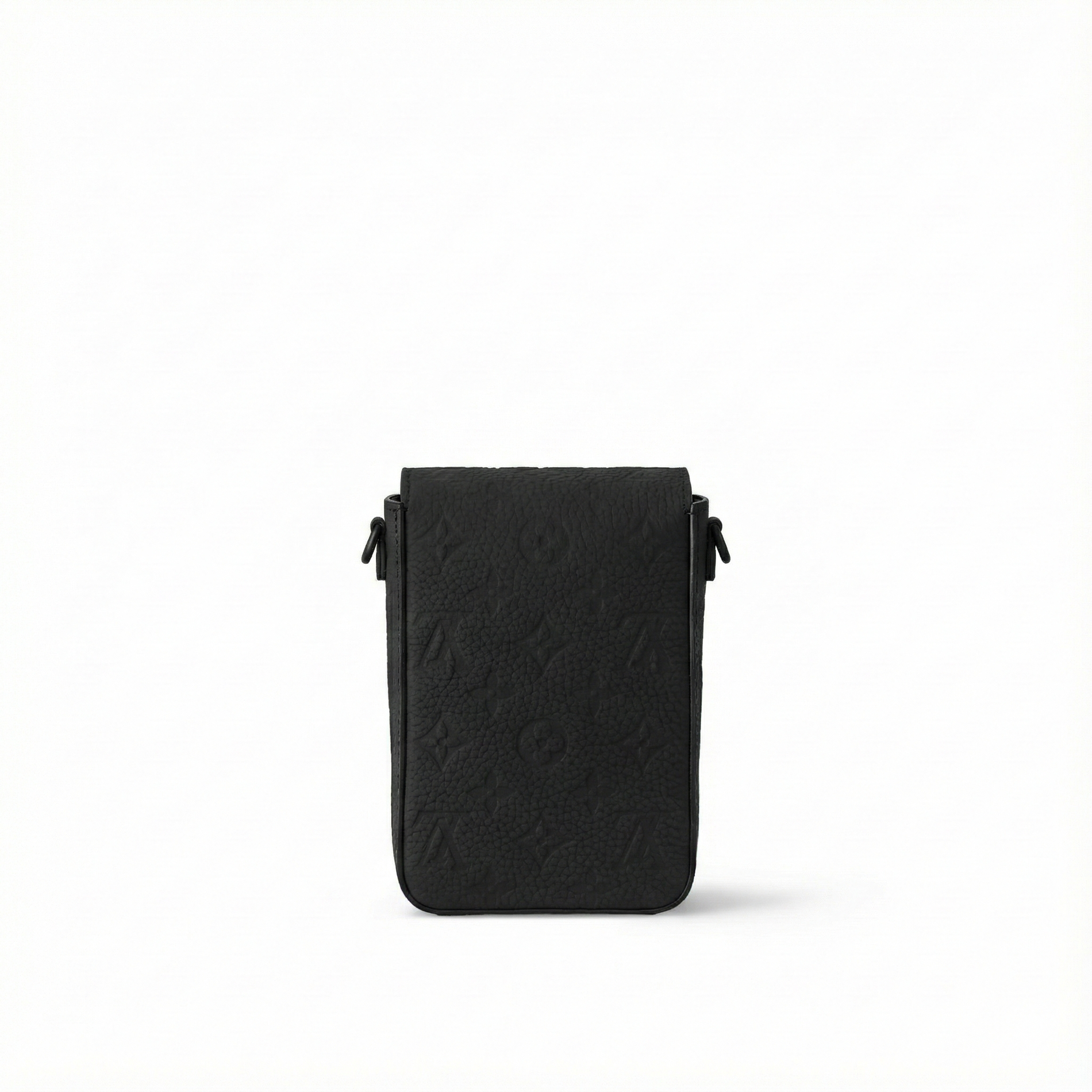 Louis Vuitton Monogram Embossed Leather Mini Utility Crossbody (All Black) - image 3