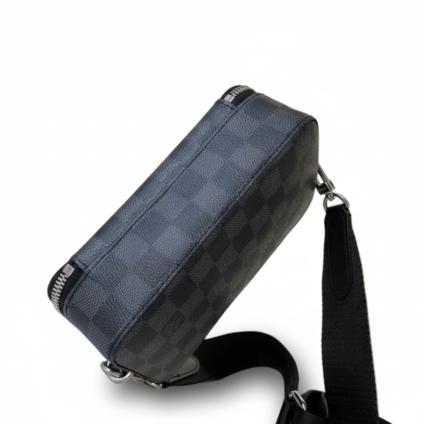 Louis Vuitton Damier Graphite Belt Bag / Crossbody Pouch - image 7