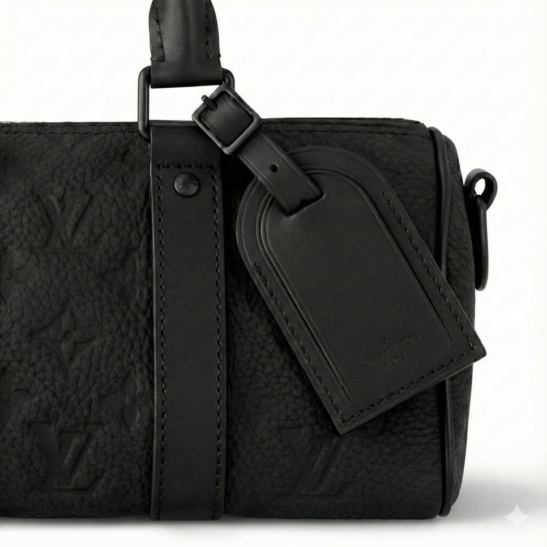 Louis Vuitton Monogram Empreinte Keepall Black - image 9
