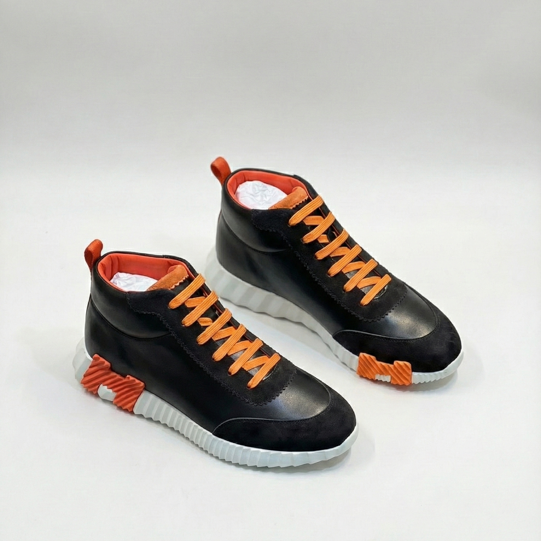 Hermes Bouncing High-Top Sneakers - image 8