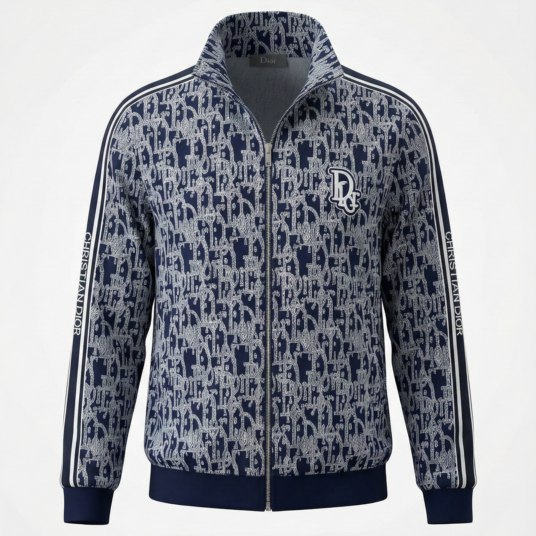 Dior Oblique Jacquard Zip-Up Tracksuit Set - image 2