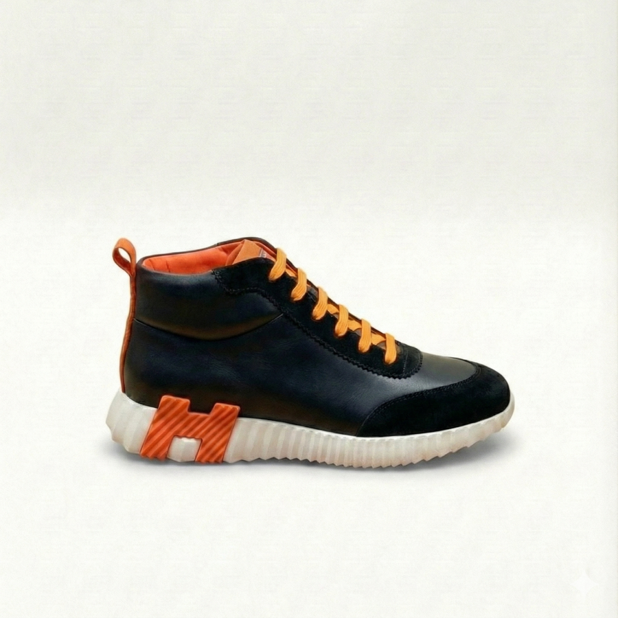 Hermes Bouncing High-Top Sneakers