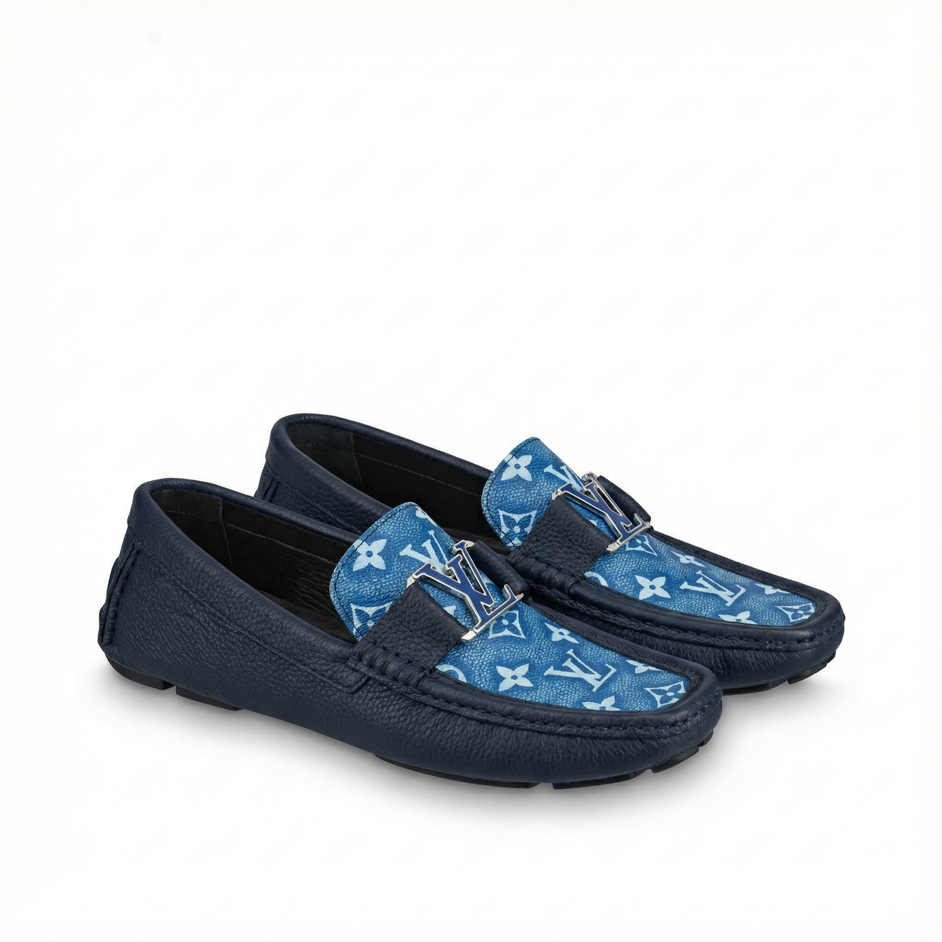 Louis Vuitton Monogram Denim Driving Moccasins - image 4