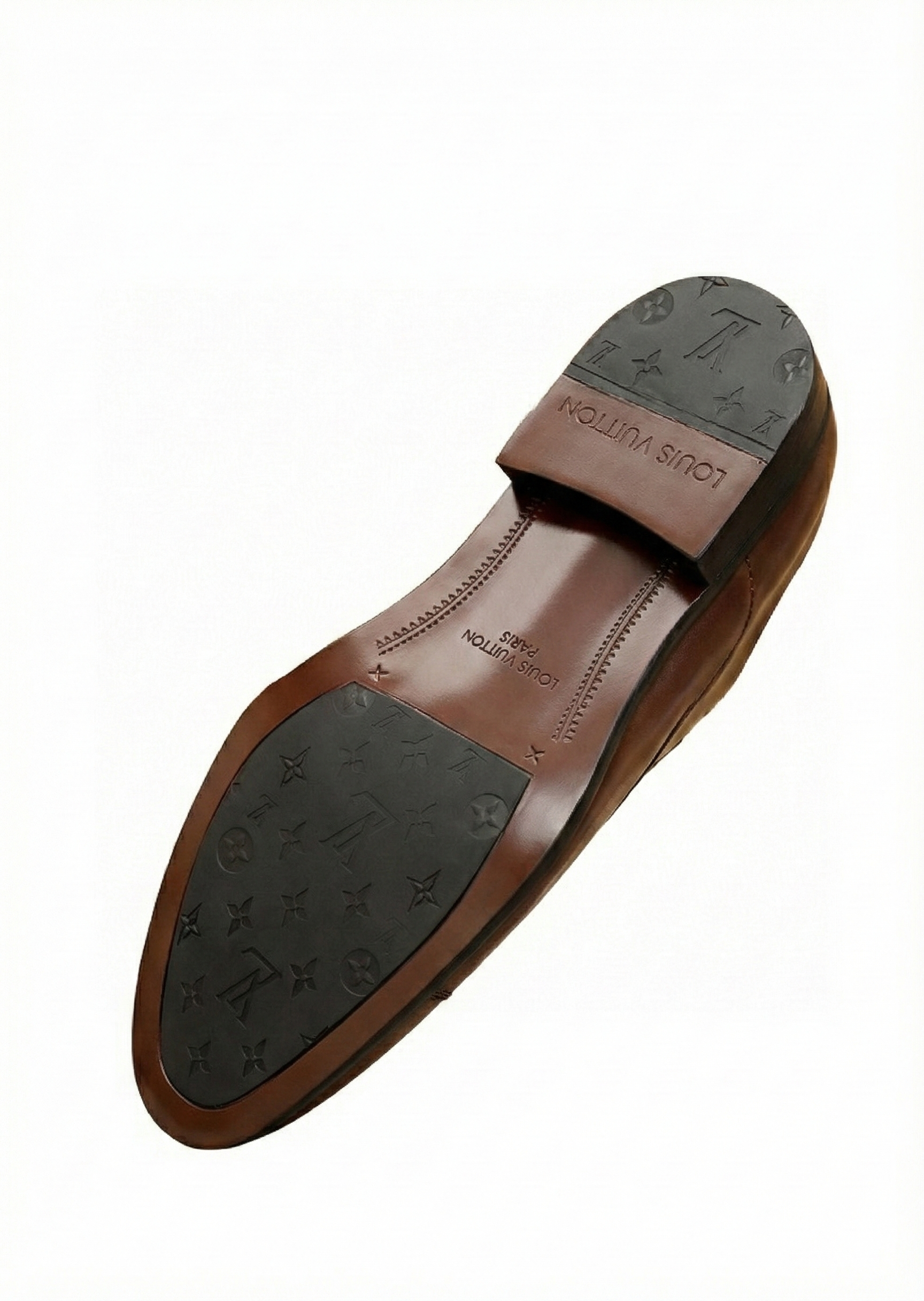 Louis Vuitton Brown Patent Croc-Embossed Oxford Shoes - image 6