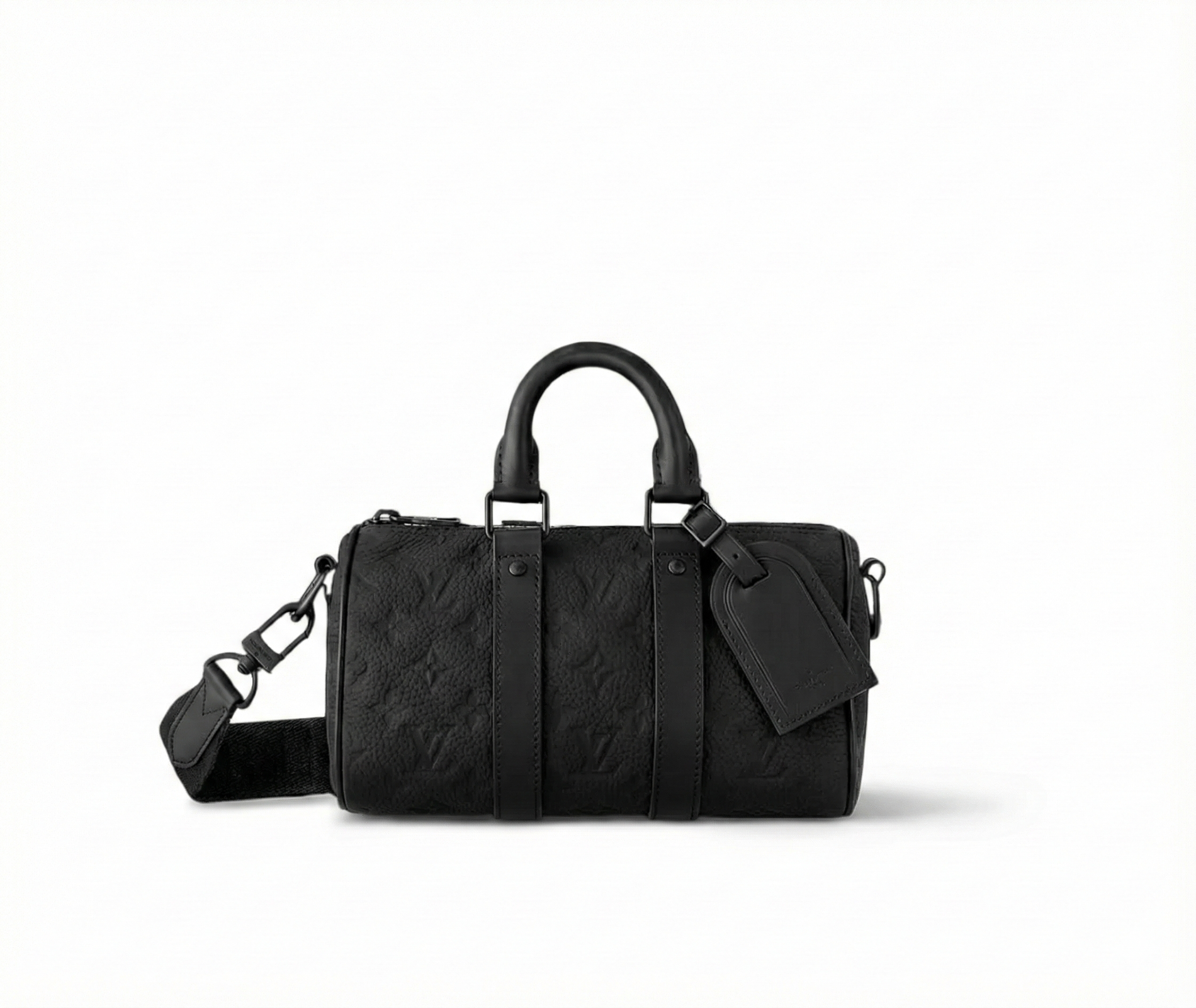 Louis Vuitton Monogram Empreinte Keepall Black