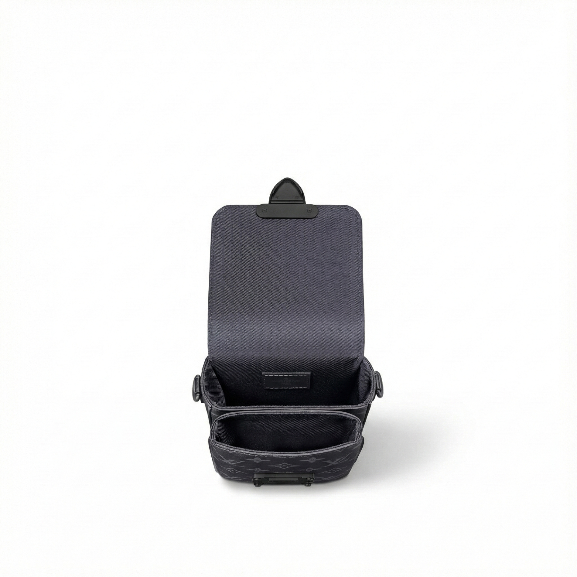 Louis Vuitton Monogram Eclipse Mini Utility Crossbody Bag (Black/Grey) - image 4