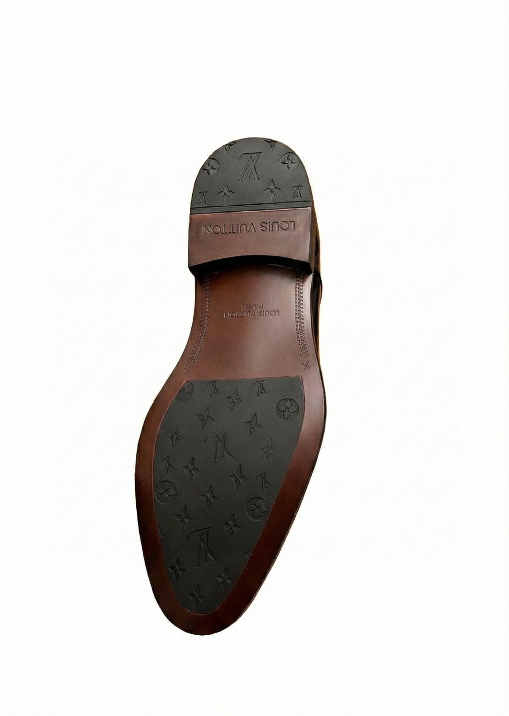 Louis Vuitton Black Patent Croc-Embossed Oxford Shoes - image 8