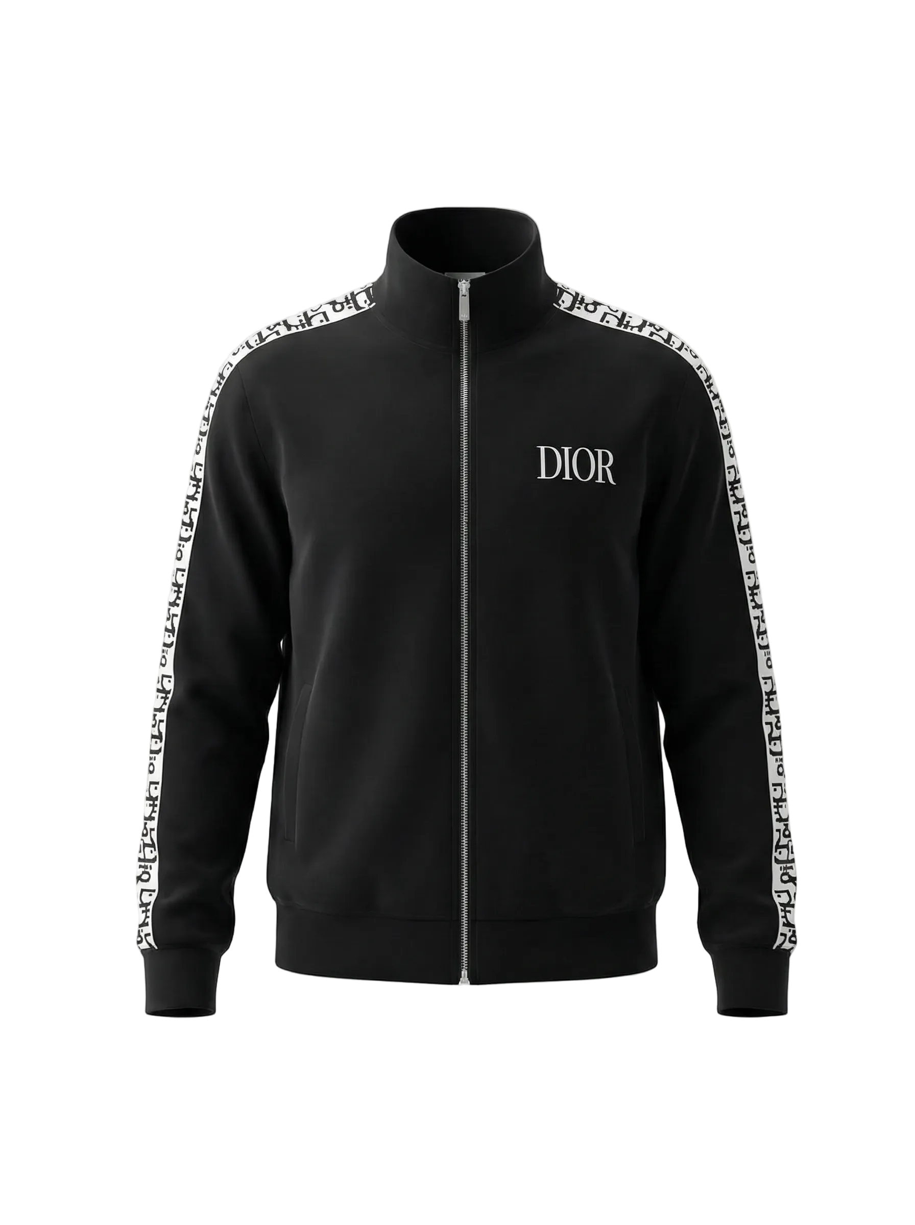 Dior Signature Zip-Up Tracksuit in Black - image 2