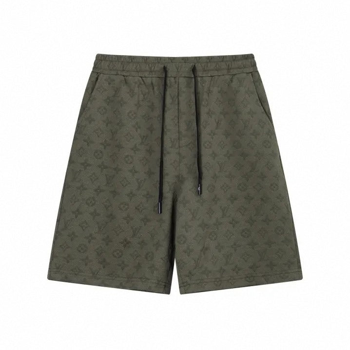 Forever Men’s Monogram Print Drawstring Shorts