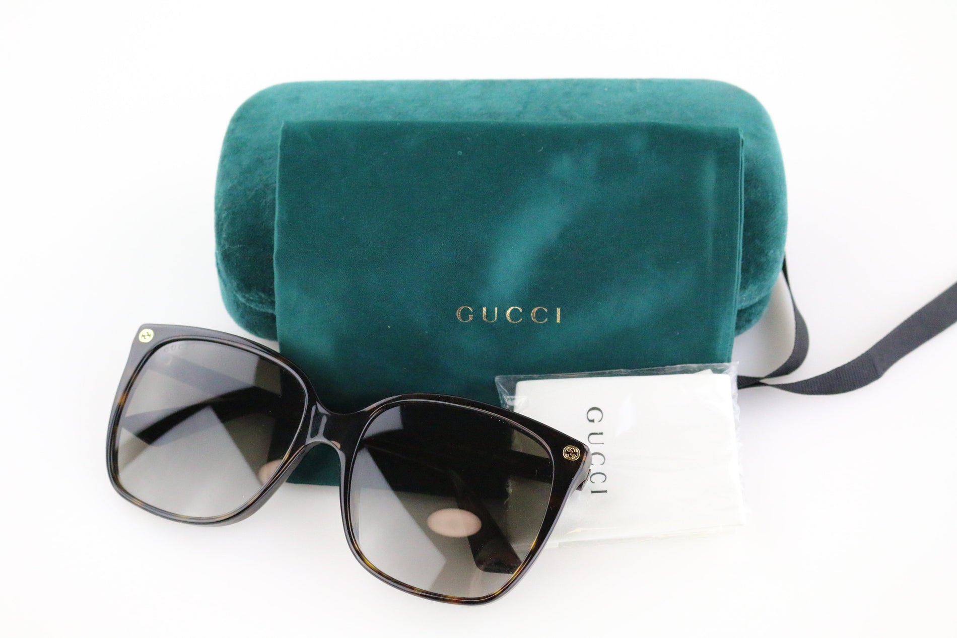 Gucci Tortoise Oversized Sunglasses - image 8
