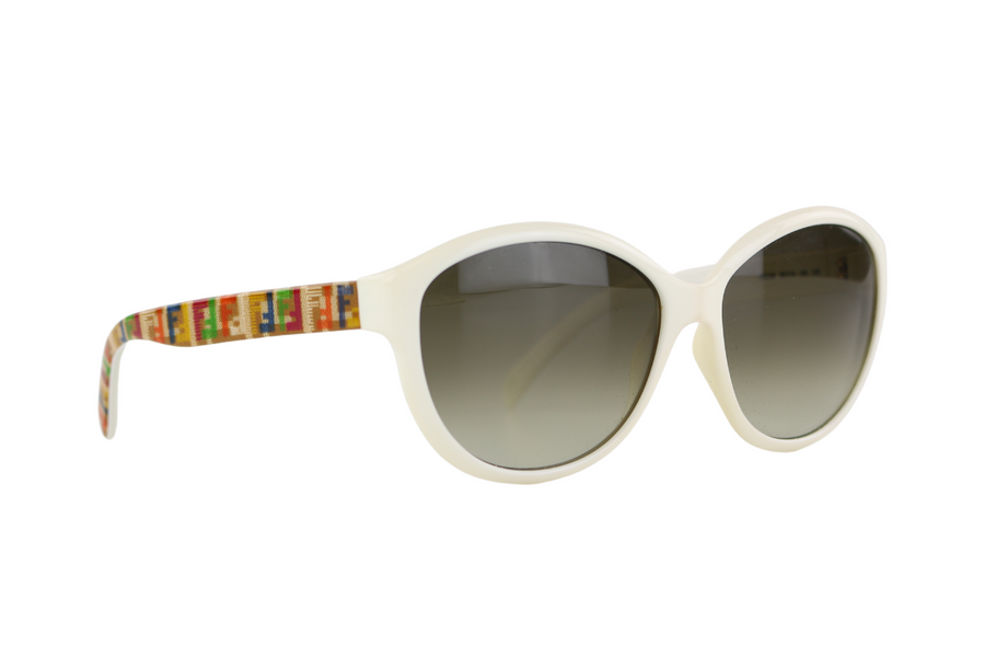 Forevermoda White Cat Eye Sunglasses