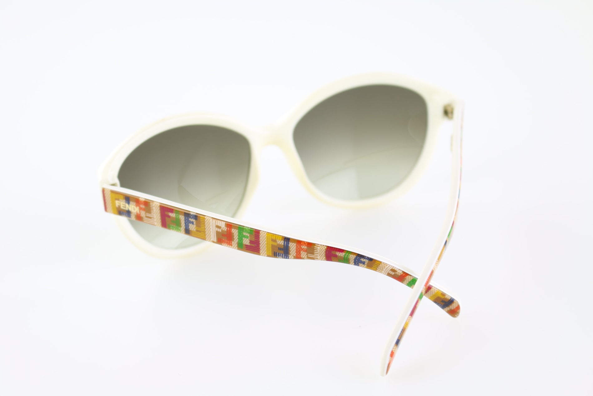 Forevermoda White Cat Eye Sunglasses - image 2