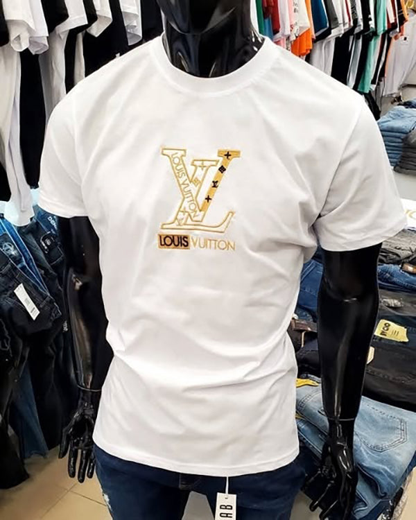 Forever Gilded Monogram Luxe Tee - image 2