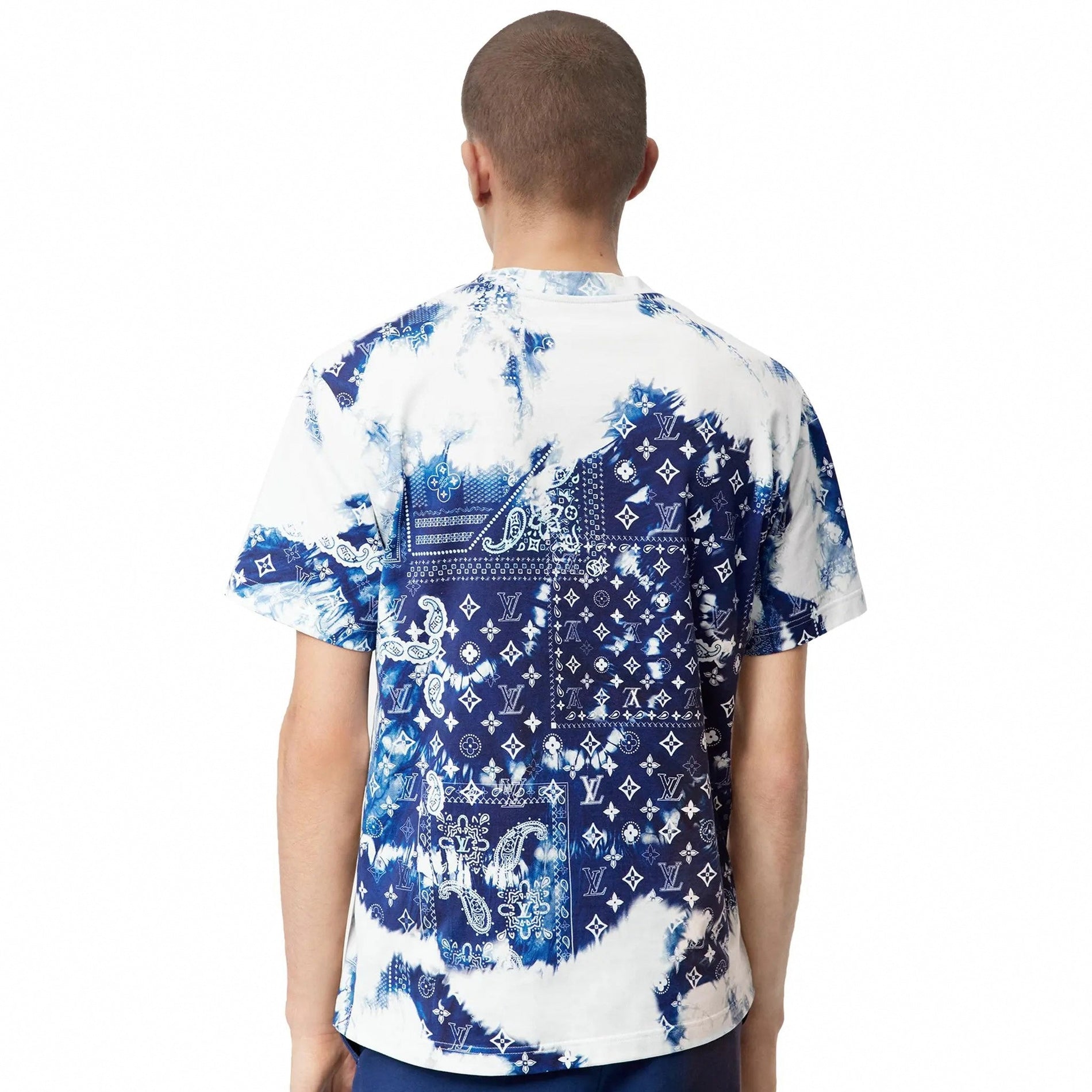 Louis Vuitton Monogram Bandana Blue T-Shirt - image 2