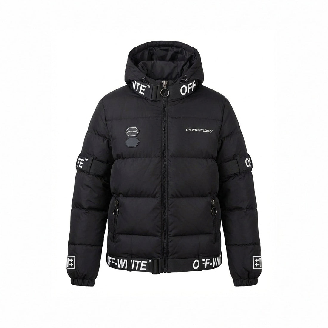 Arrows Logo Industrial Puffer Jacket