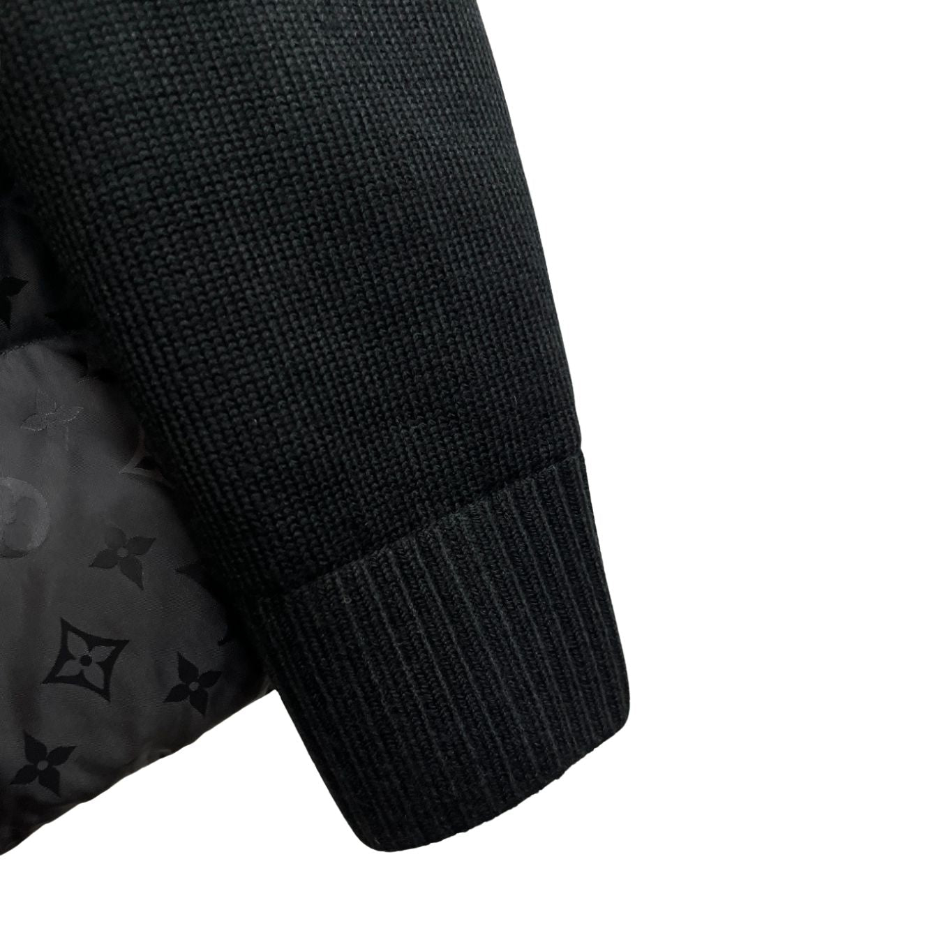 Louis Vuitton Monogram Hybrid Knit & Puffer Jacket - image 3