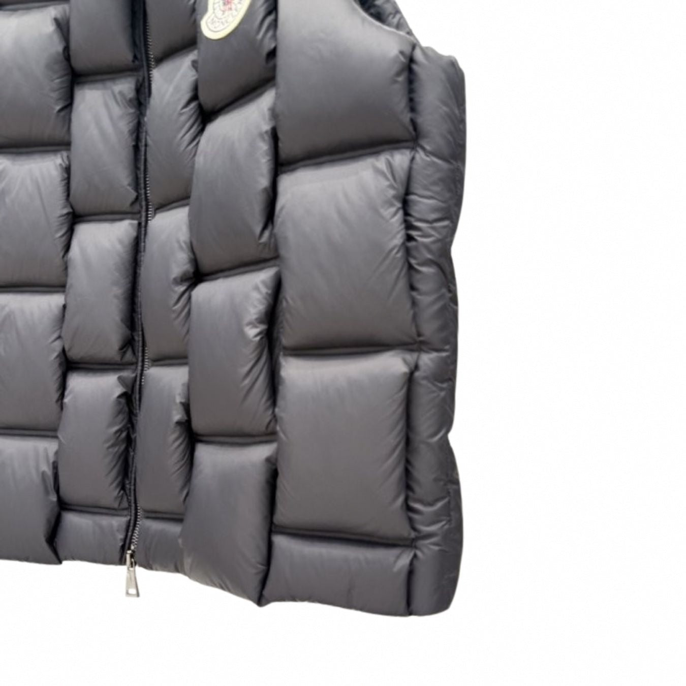 Moncler Square Quilted Embossed Back Puffer Jacket - image 6