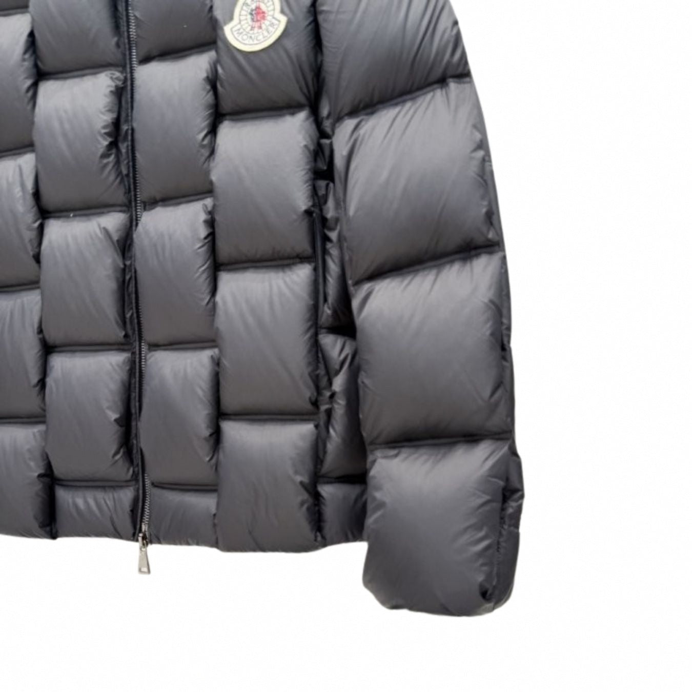 Moncler Square Quilted Embossed Back Puffer Jacket - image 5