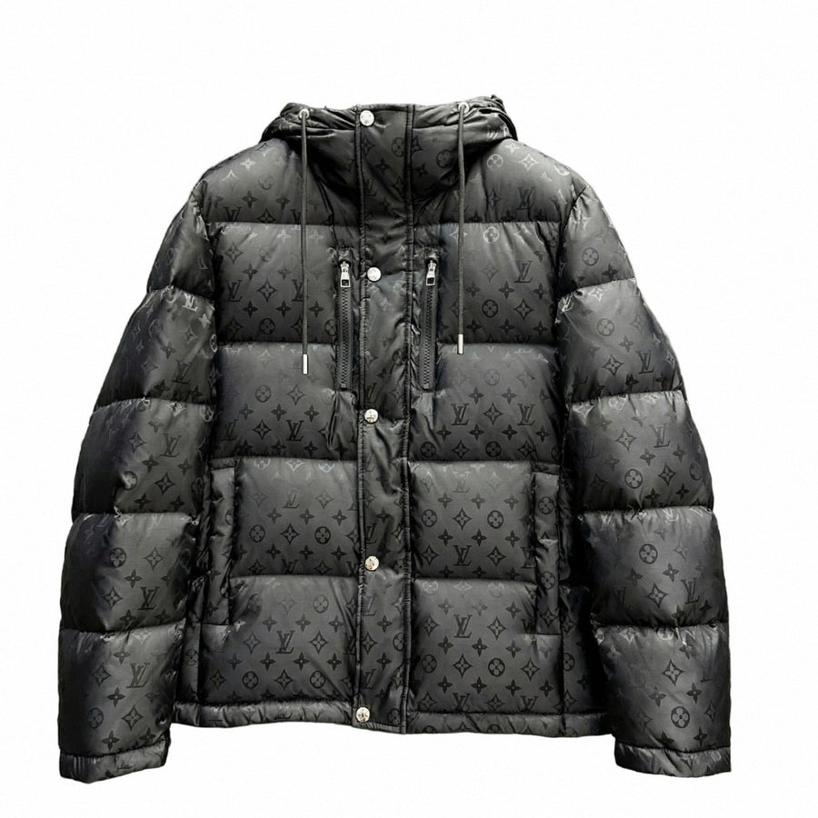 Louis Vuitton Monogram Noir Arctic Down Jacket