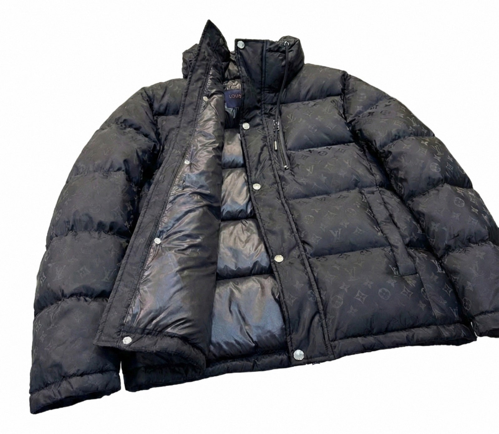 Louis Vuitton Monogram Noir Arctic Down Jacket - image 4