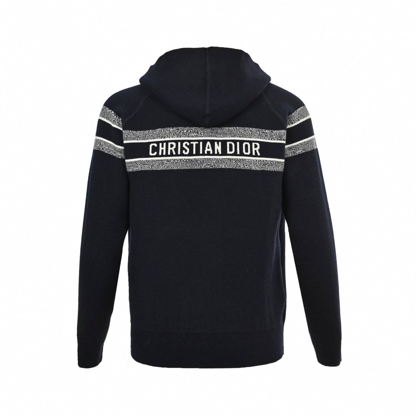 Dior Oblique Zip-Up Knit Hoodie - image 2