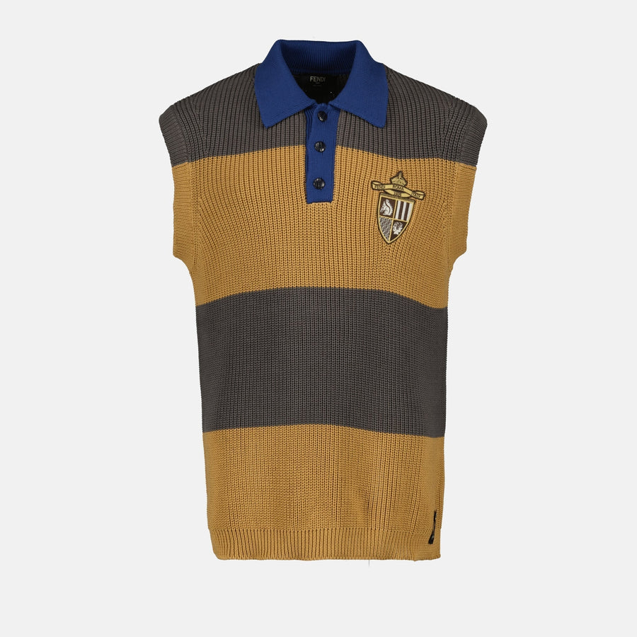 Fendi Sleeveless Polo