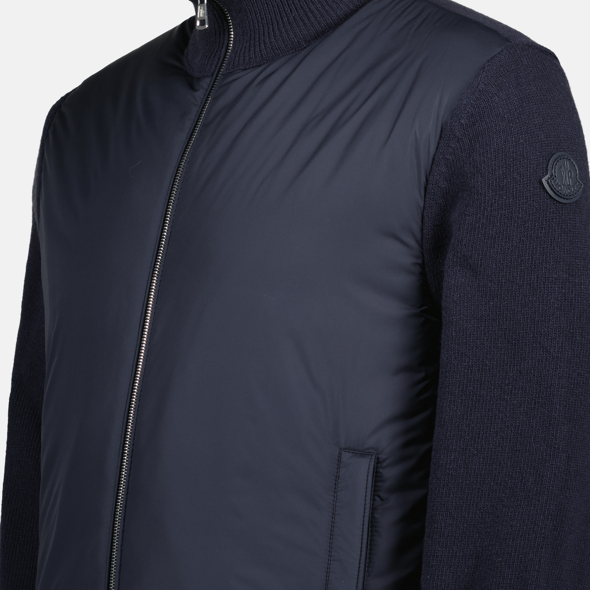 Moncler Two-material down jacket - image 3
