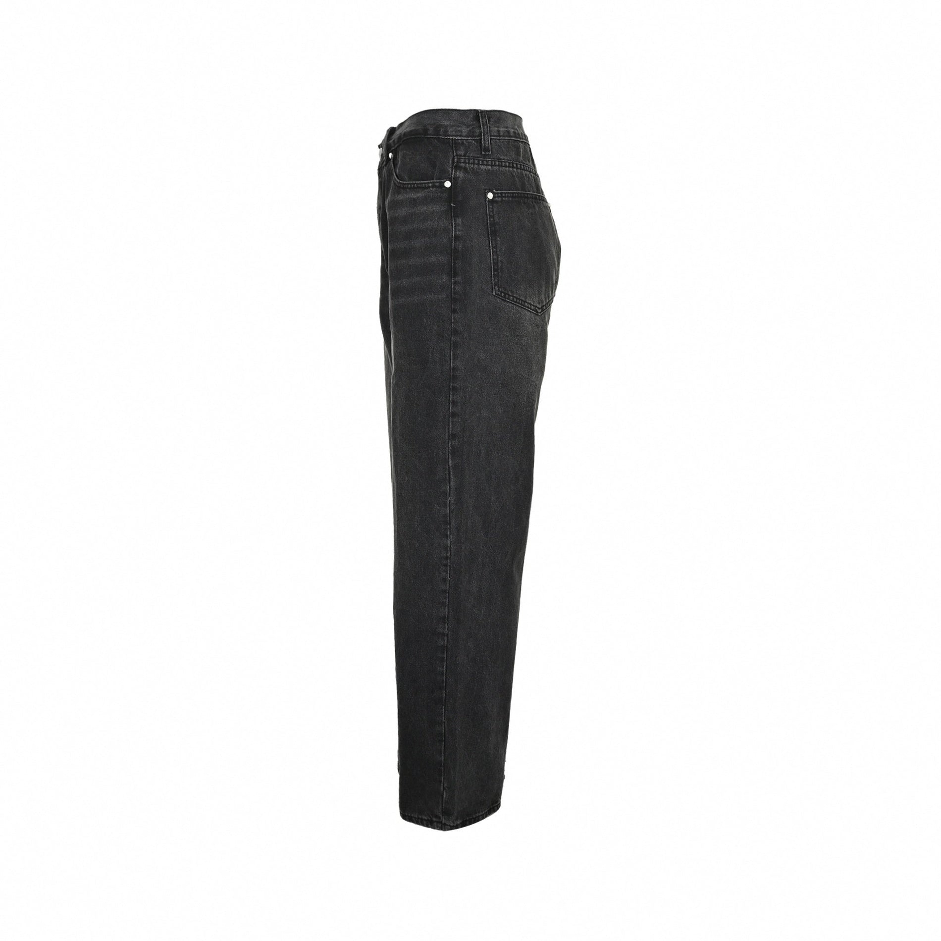 Louis Vuitton Damier Patch Washed Black Denim Jeans – Relaxed Luxury Fit - image 3
