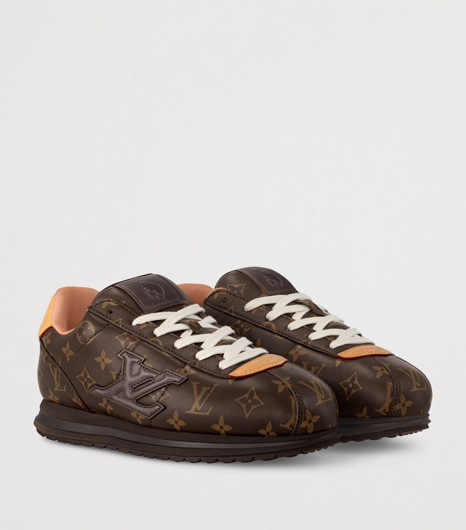 Louis Vuitton Leather Buttersoft Sneakers - image 2