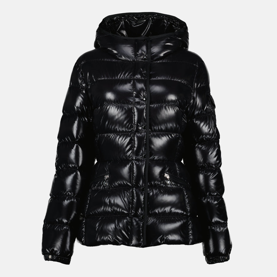 Moncler Glossy Hooded Puffer Jacket