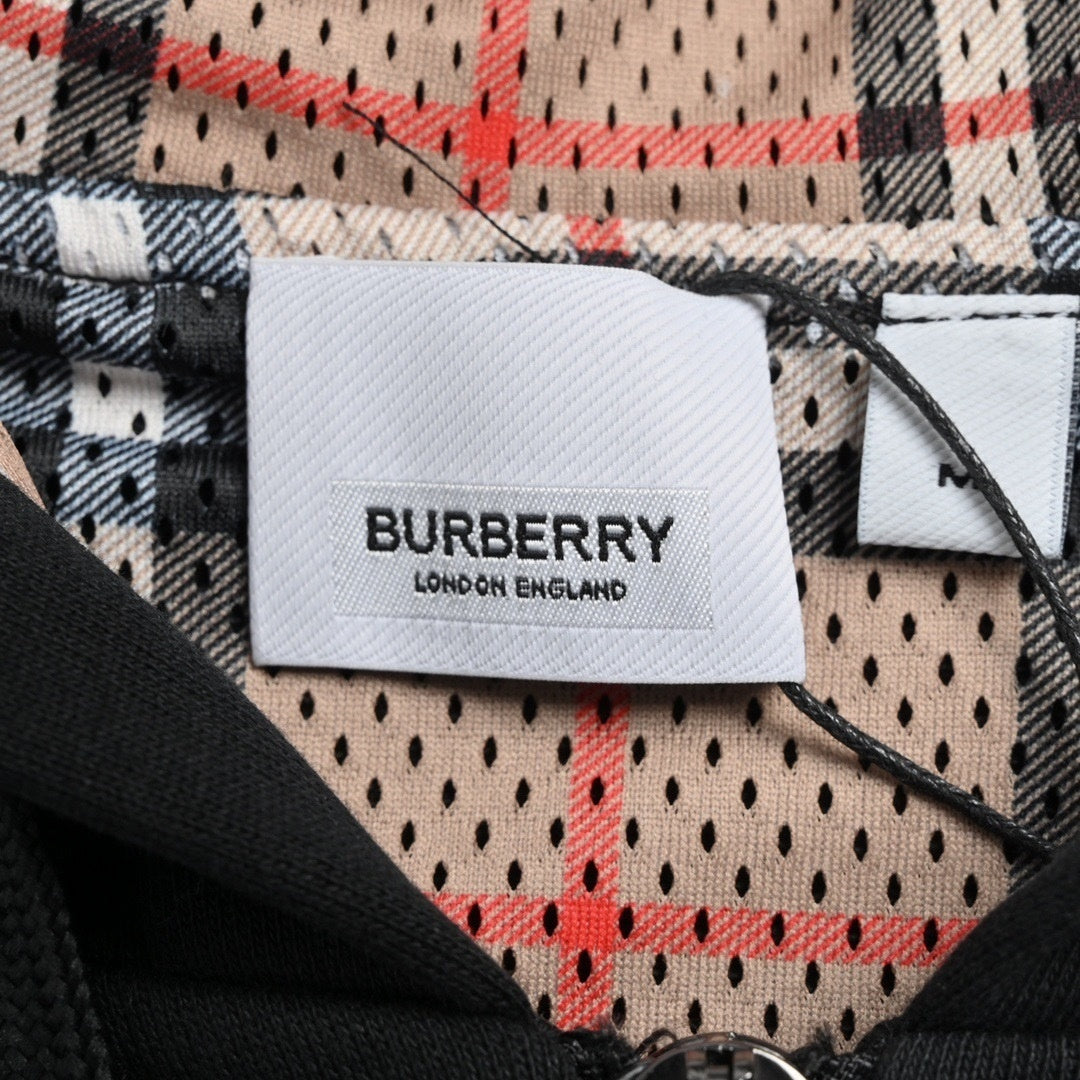 Burberry Black Zip-Up Hoodie - image 5