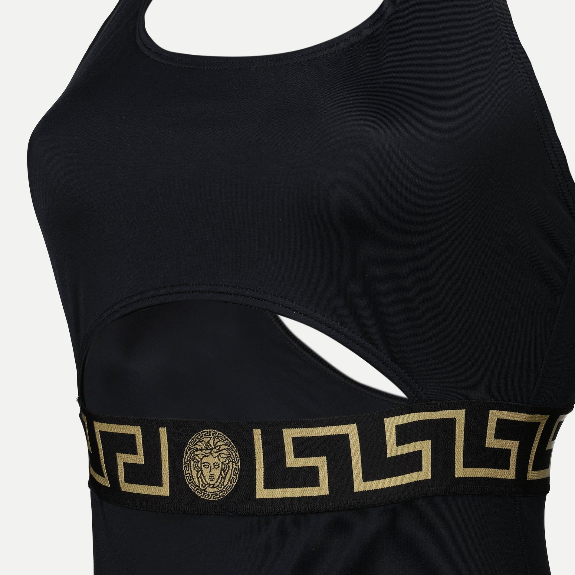 Versace One-Piece Swimsuit Greca Border - image 3