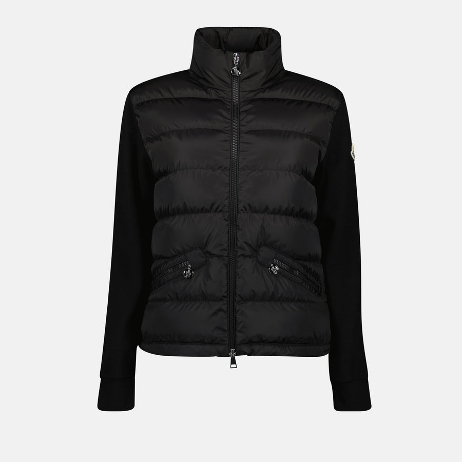 Moncler Hybrid Puffer Knit Jacket