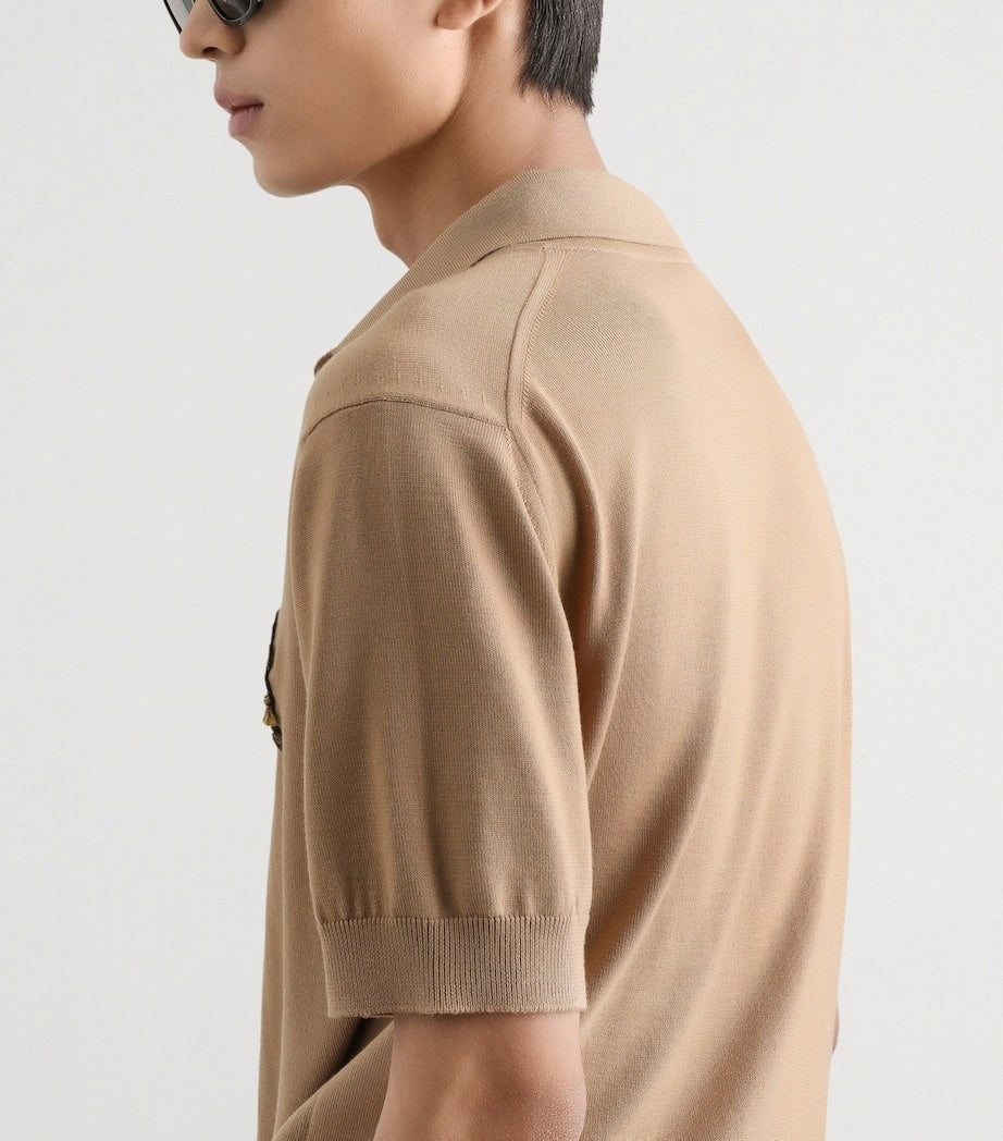 Dolce & Gabbana Virgin Wool Crest Polo Shirt - image 3