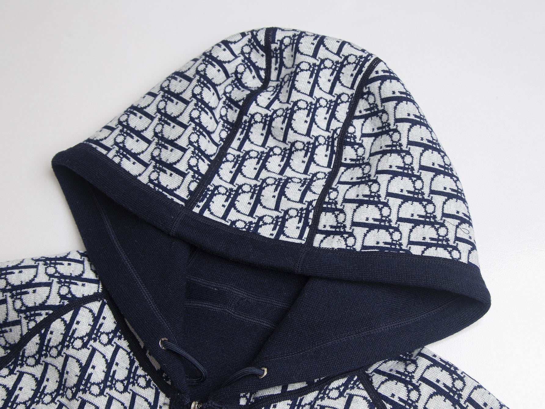 Dior Oblique Wool Zip Hoodie - image 4