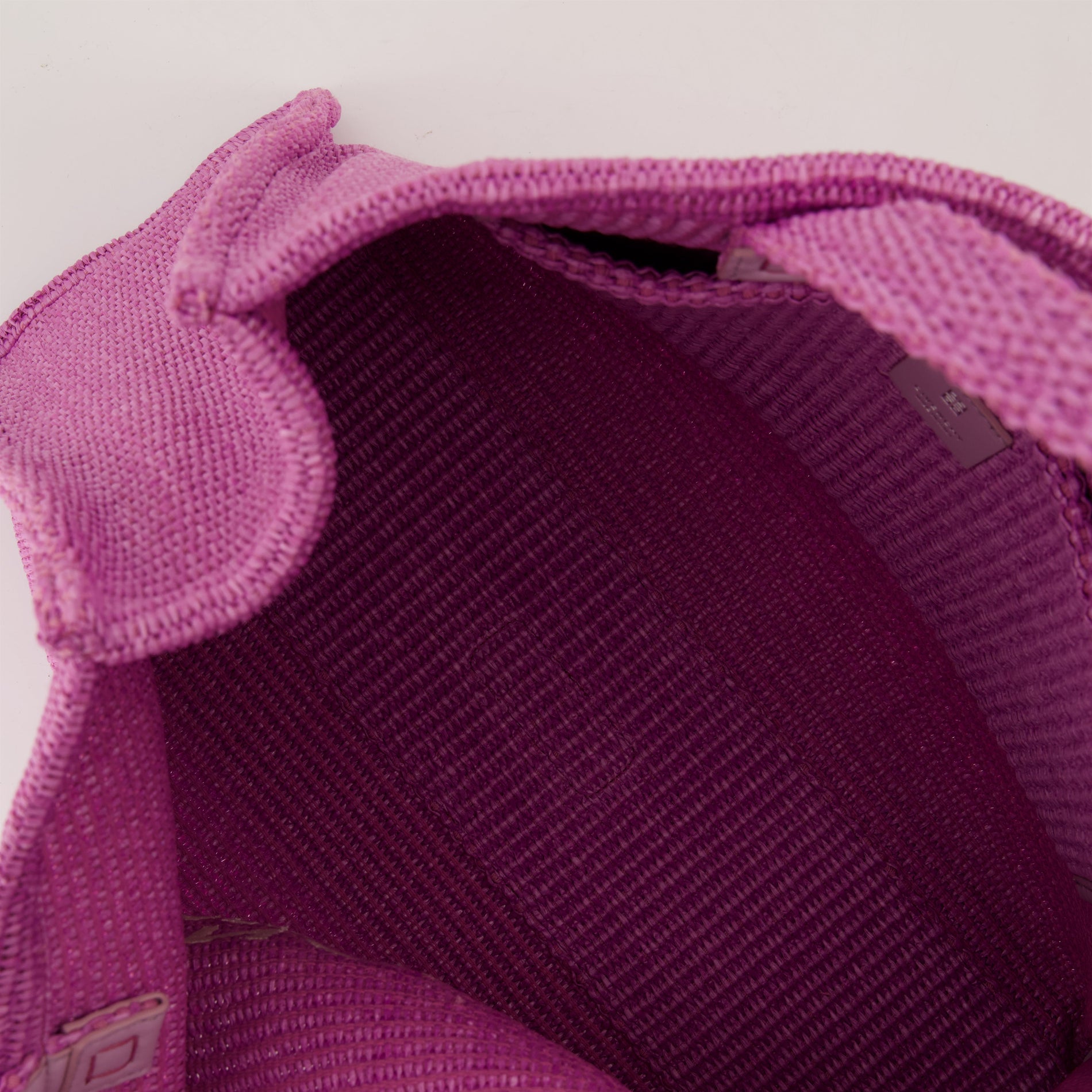 Givenchy Pink Raffia Tote Bag with Logo - image 4