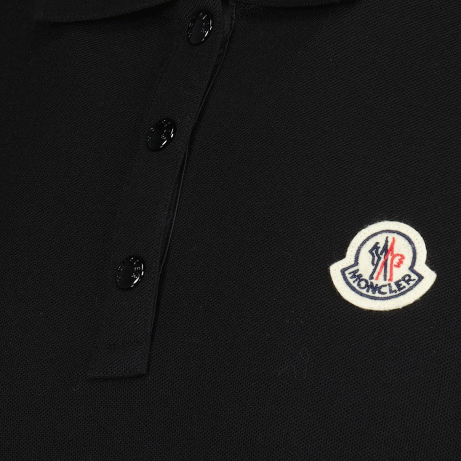 Moncler Women’s Black Polo Shirt with Contrast Trim - image 2