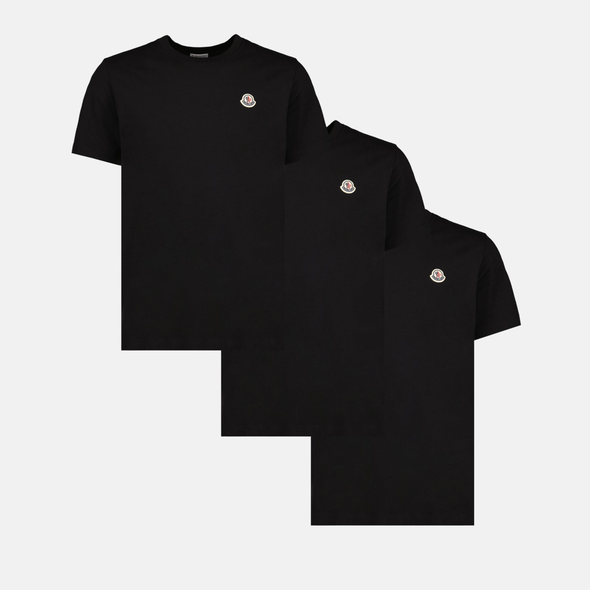 Moncler Logo Cotton T-Shirt Set