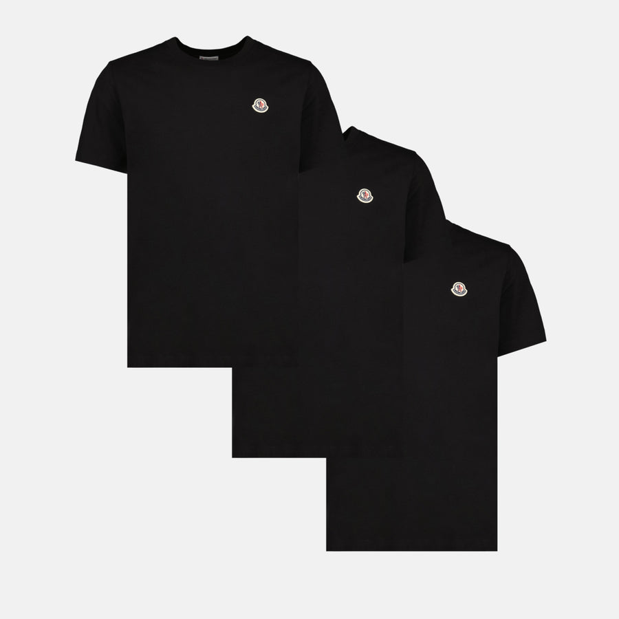 Moncler Logo Cotton T-Shirt Set