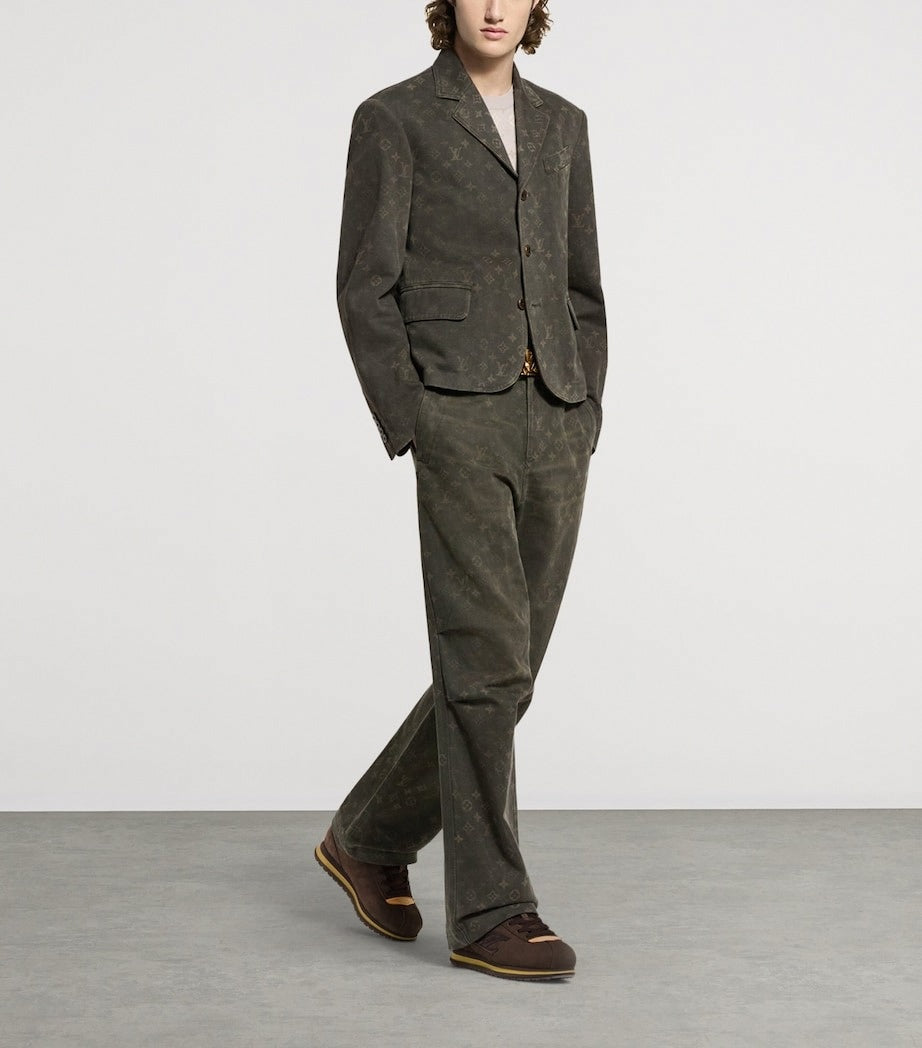 Louis Vuitton Suede Buttersoft Trainers - image 8
