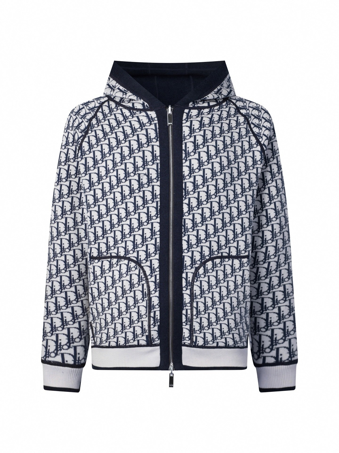 Dior Oblique Wool Zip Hoodie