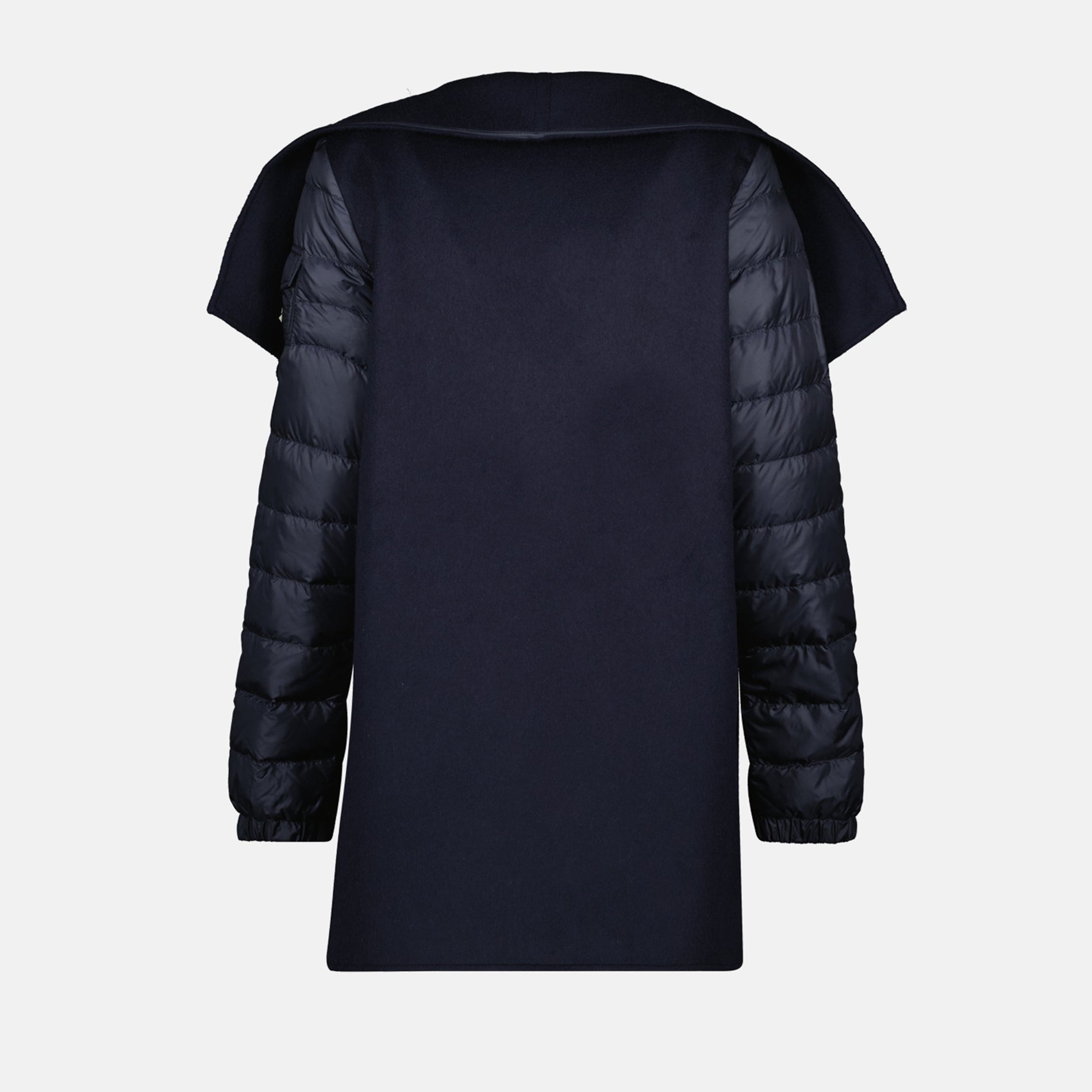 Moncler Quilted Wool Cape - image 7