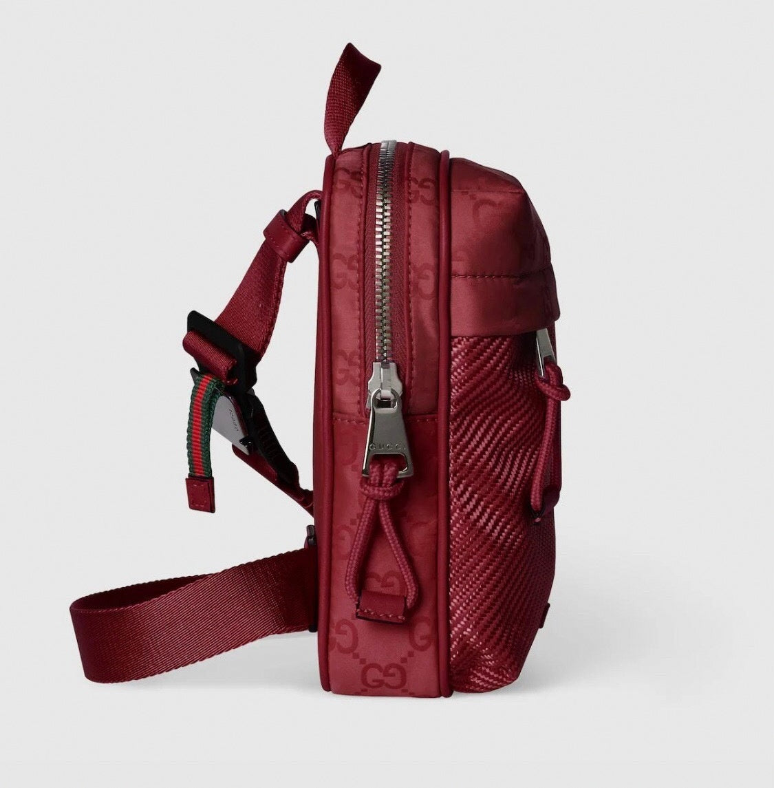 Gucci Mini Red Crossbody Utility Bag - image 4