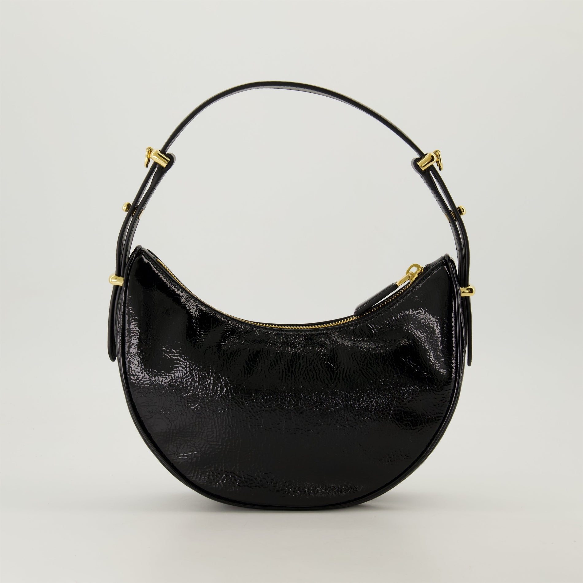 Prada Patent Leather Shoulder Bag (Black) - image 2