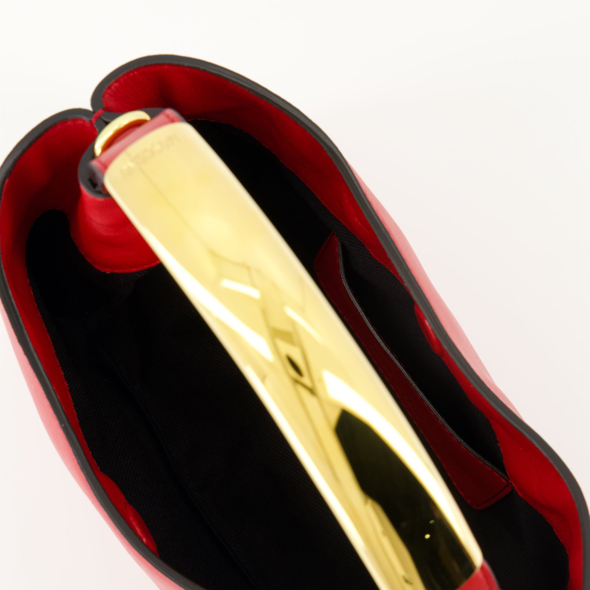 Moschino Leather Top Handle Bag - image 4