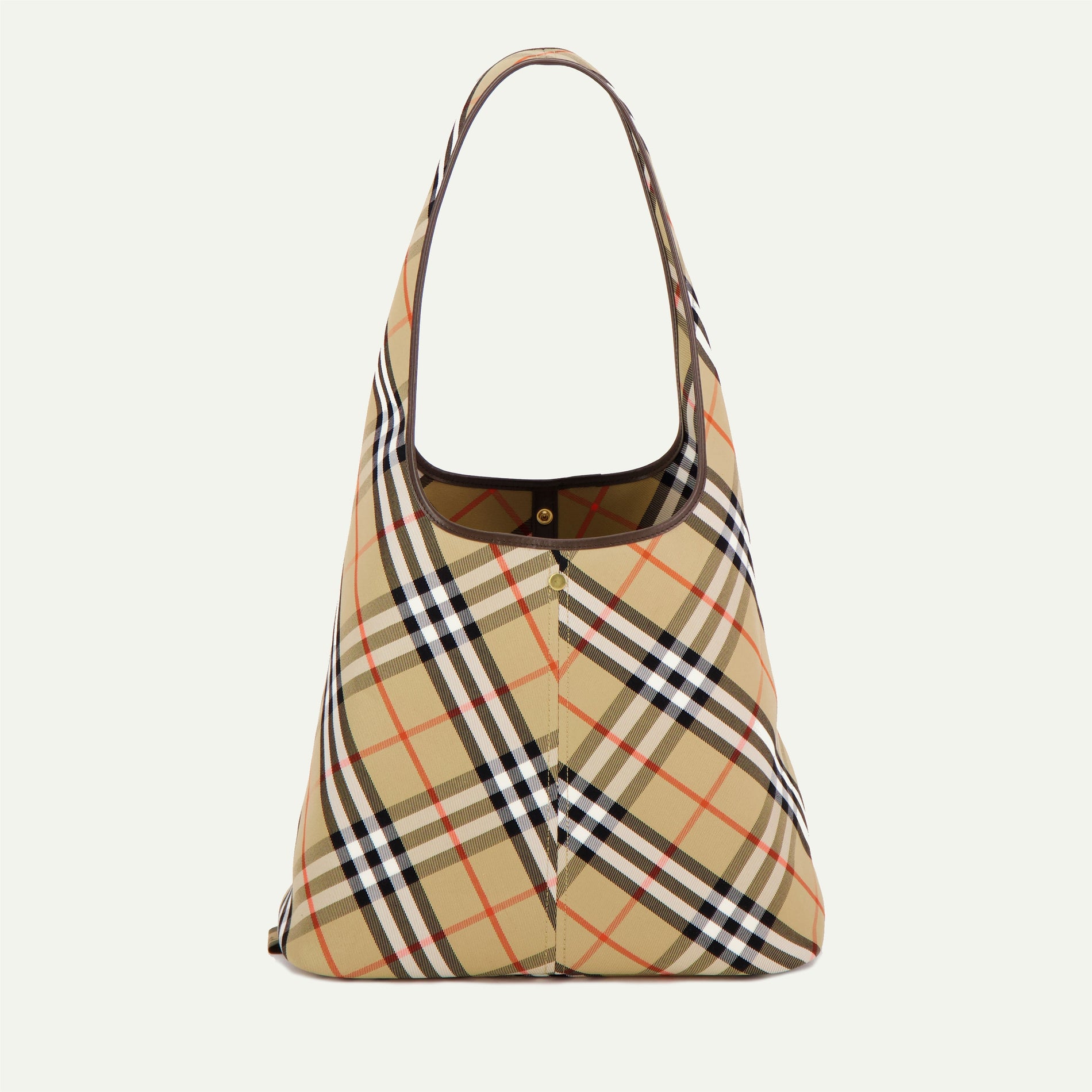 Burberry Check Slouchy Shoulder Tote - image 2